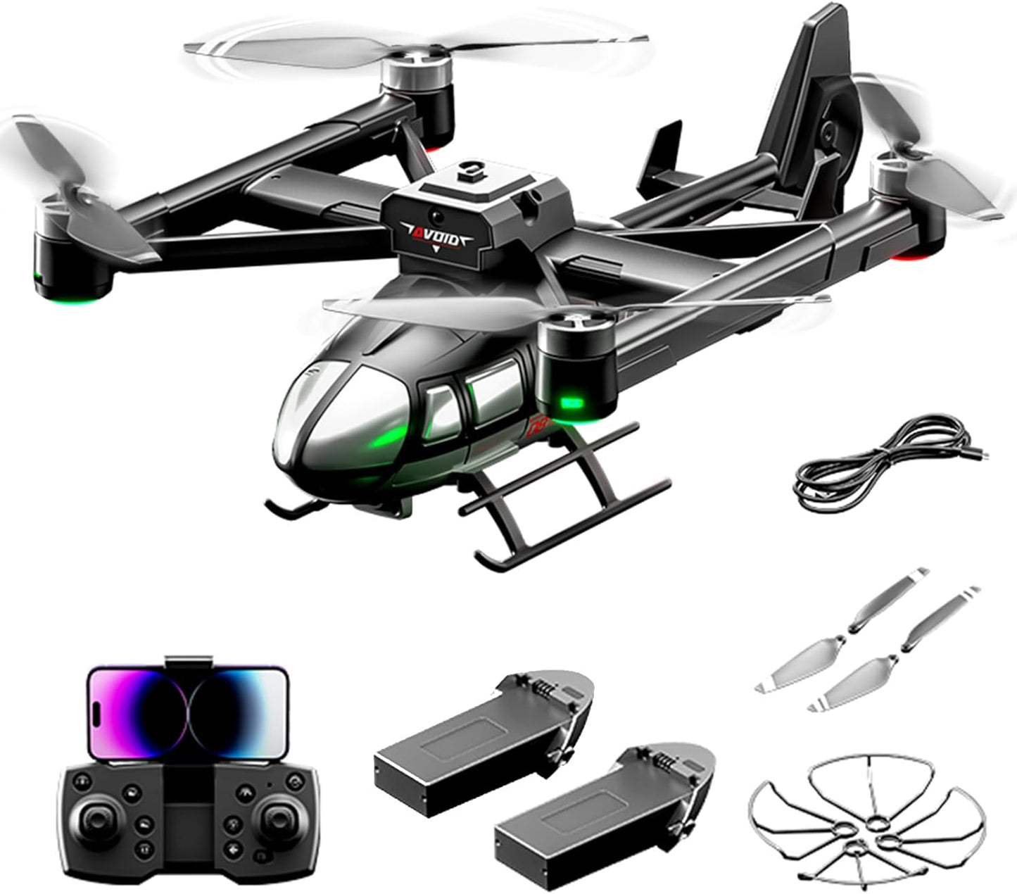Losbenco Mini Drone: Easy 360 Flips, Headless Mode