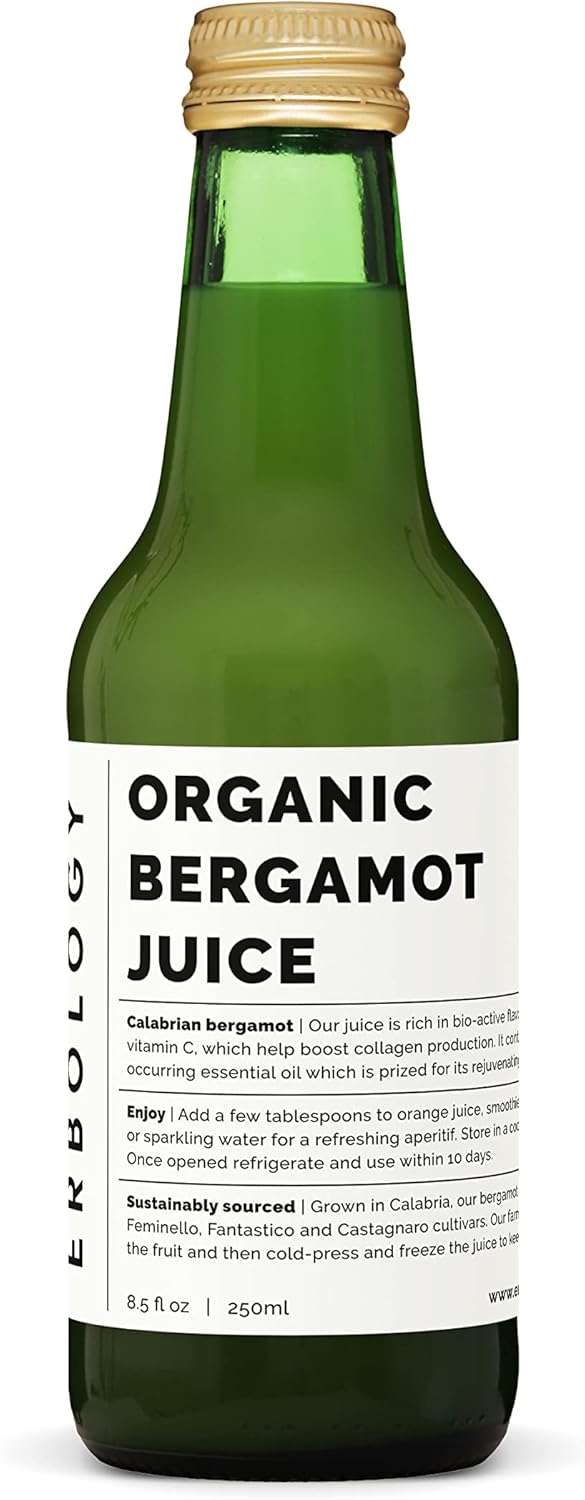 100% Organic Bergamot Juice - Pure Plant Power from Italy