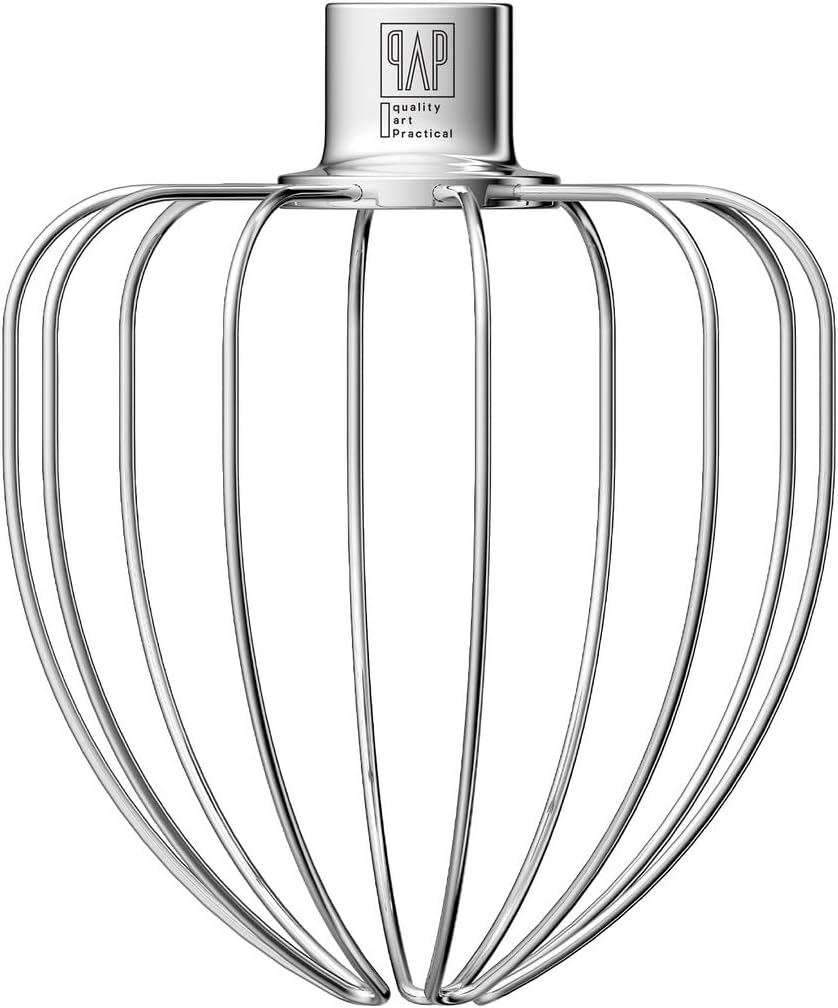 Heavy Duty Whisk Attachment for KitchenAid 7-8QT Mixers