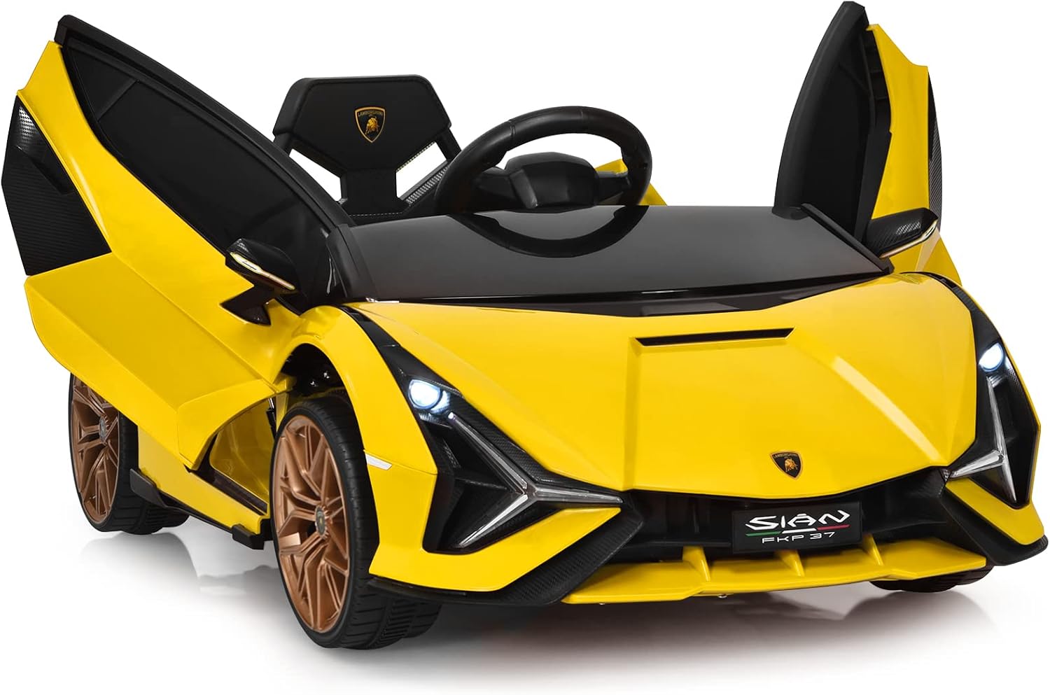 OLAKIDS Kids 12V Licensed Lamborghini SIAN Ride On Car Review
