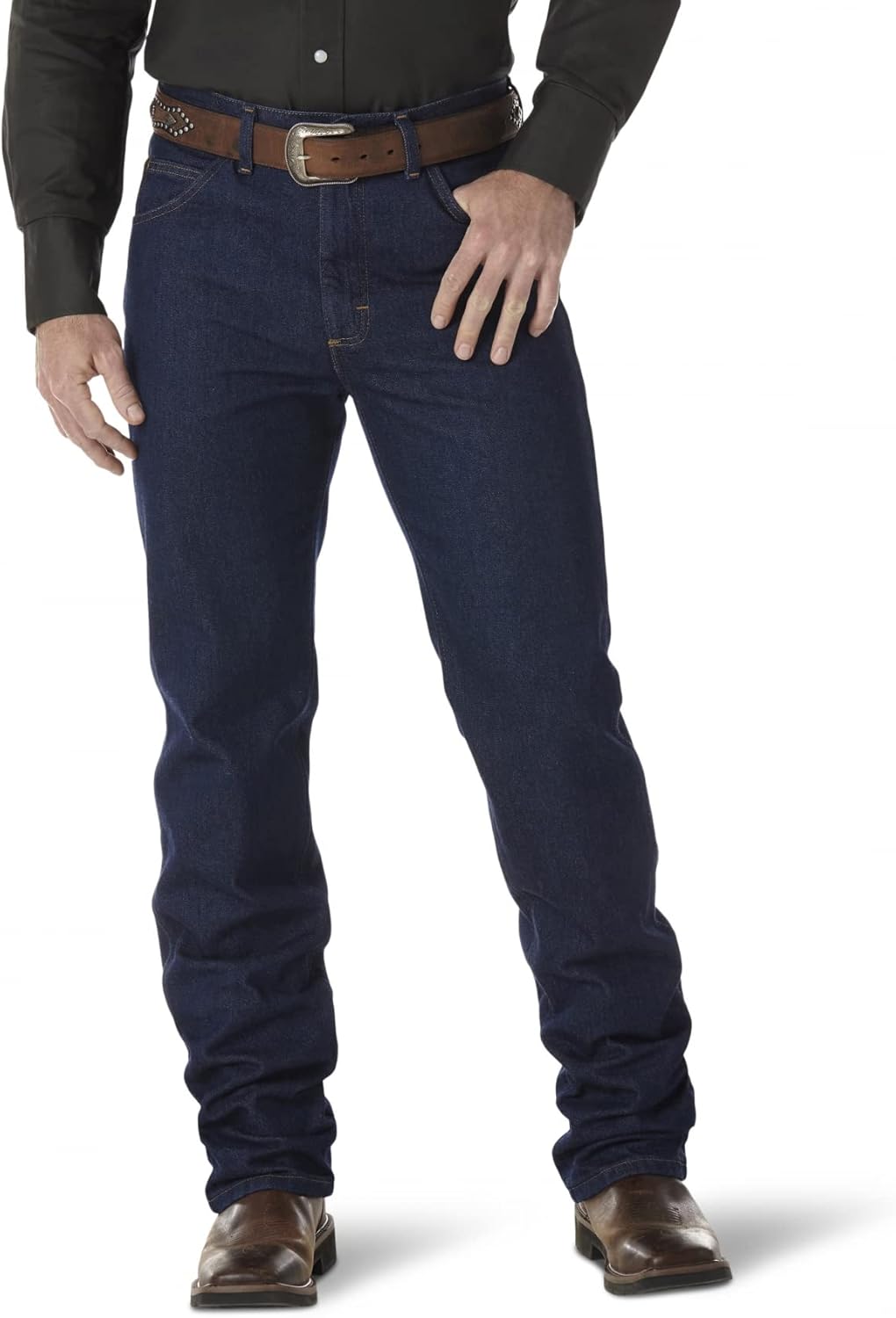 Wrangler Men's Jeans Cowboy Cut Slim Fit for Ultimate Comfort