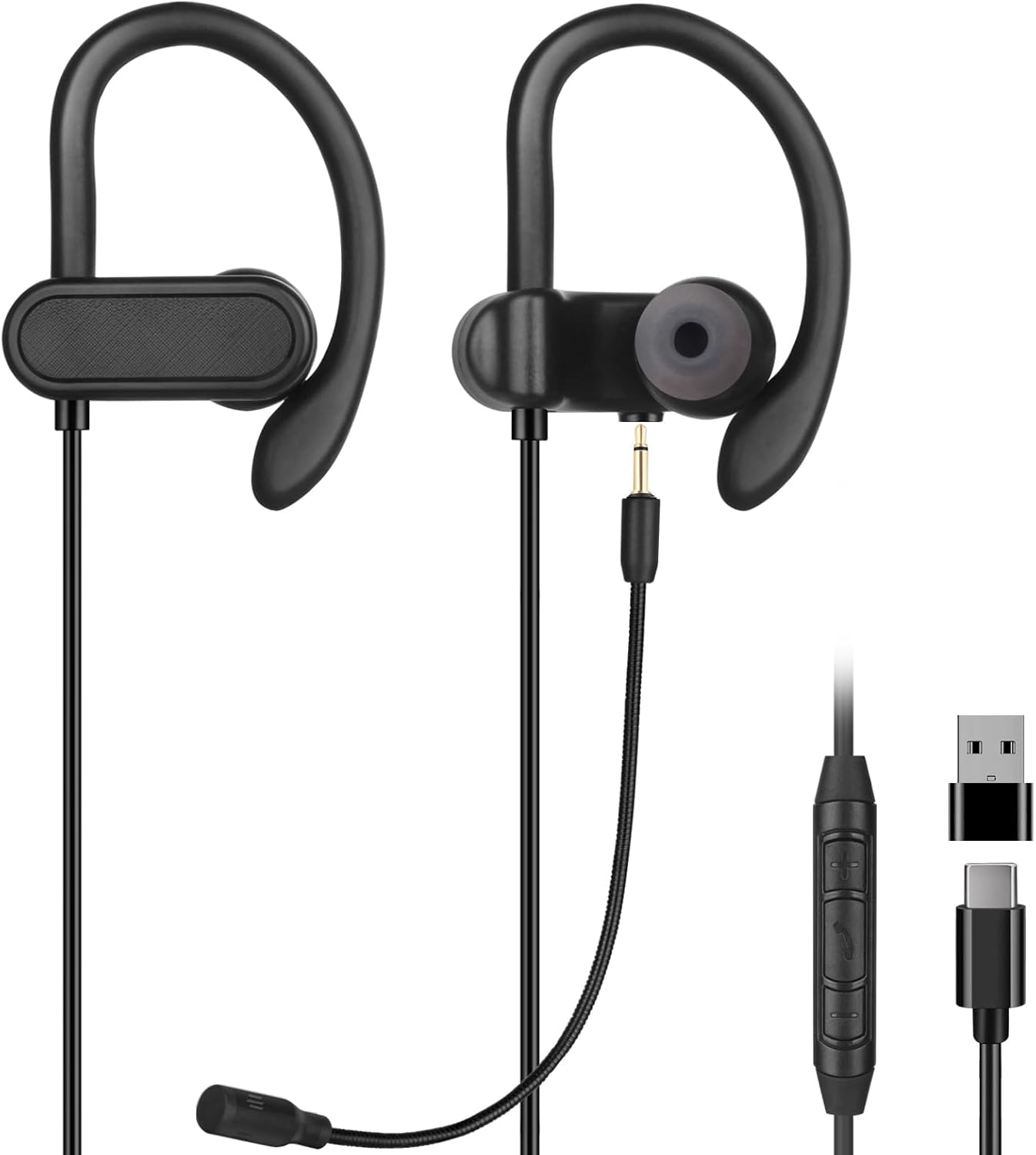 Dual Mic Gaming Earbuds - Clear Calls Anywhere!