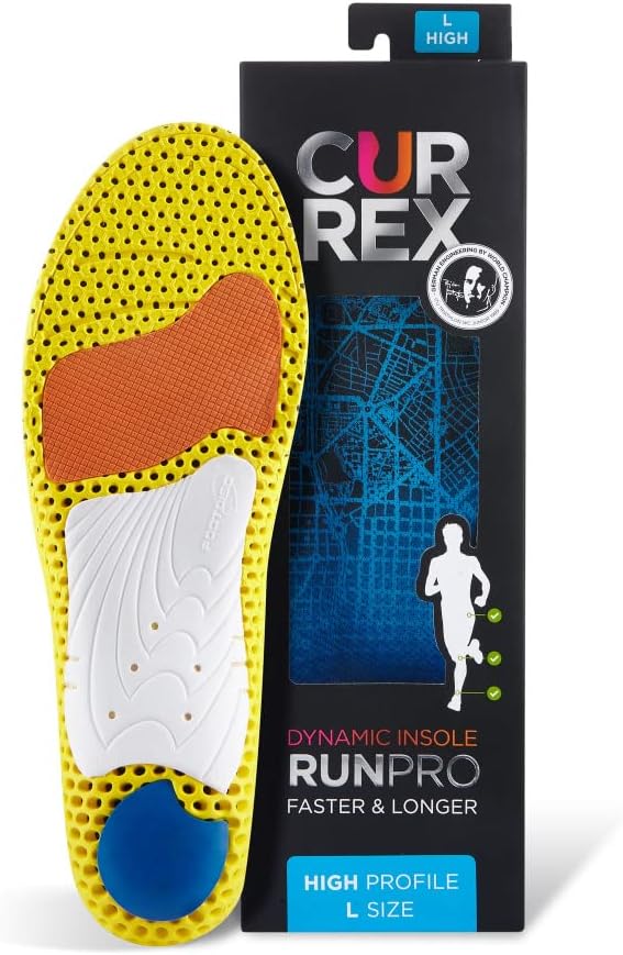 CURREX RunPro Insoles for Running Shoes with Arch Support