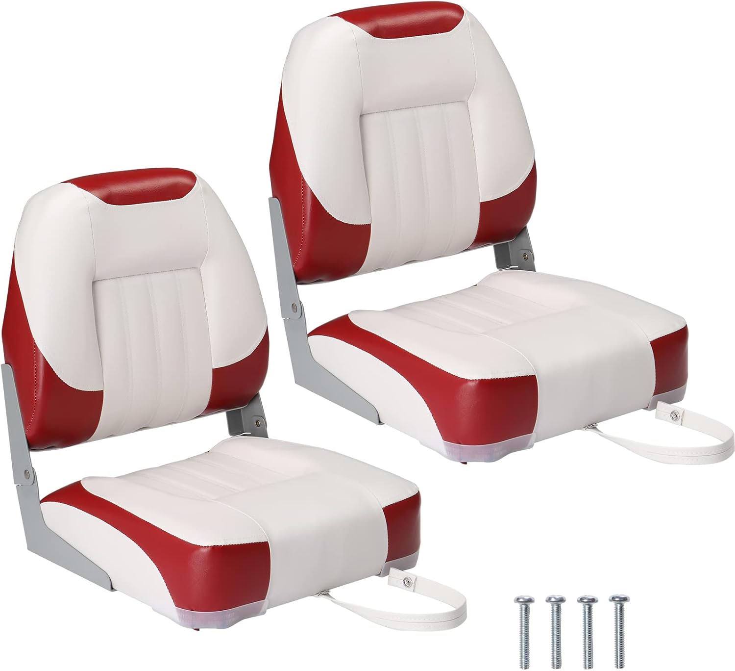 PEXMOR Boat Seats Waterproof Captain Seat with Thick Cushion