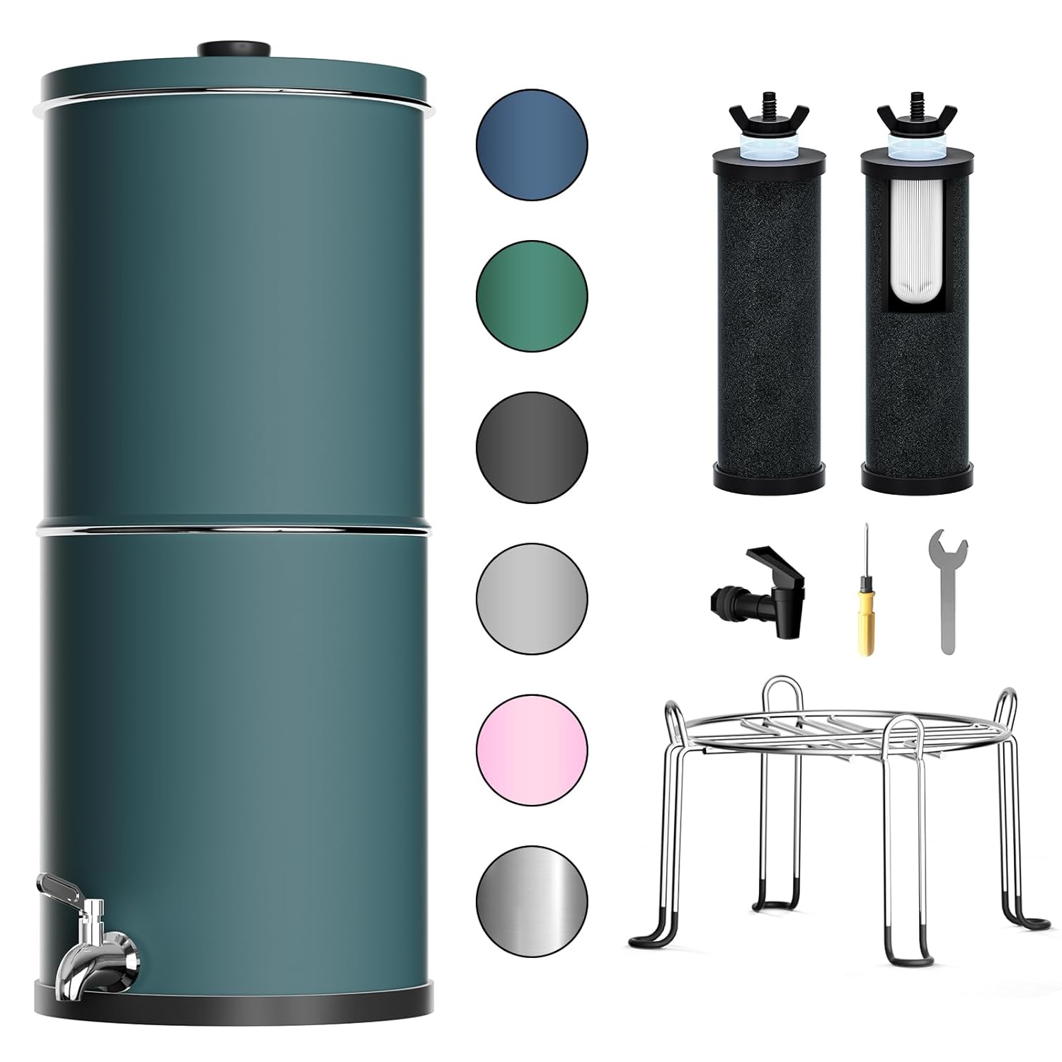 Purewell 3-Stage Ultra-Filtration Gravity Water Filter System
