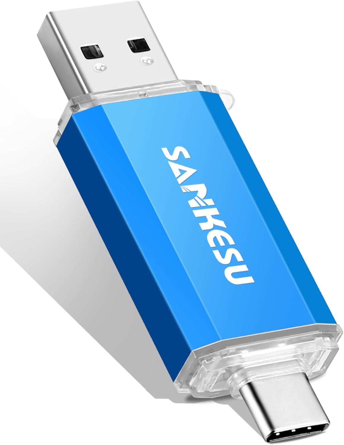 SANKESU 256GB Dual OTG Flash Drive - Universal Compatibility