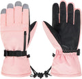 Zando Waterproof Winter Snow Gloves - Stay Warm & Cozy
