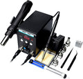 MeFix 8586 Soldering Station: 2 in 1 Electric Iron & Hot Air