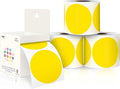 PARLAIM 3Color Coding Labels Stickers - 2000 Yellow Dots