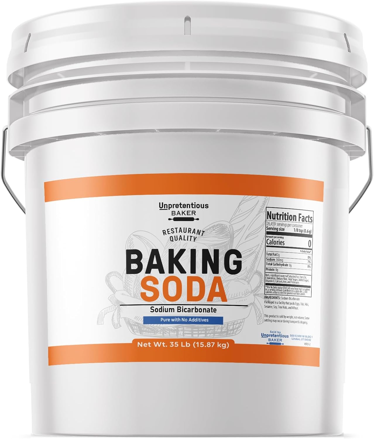 Unpretentious Baker Baking Soda for Cooking, Baking & Cleaning