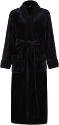 Richie House Women's Plush Soft Warm Fleece Bathrobe Robe (Style HTO0)