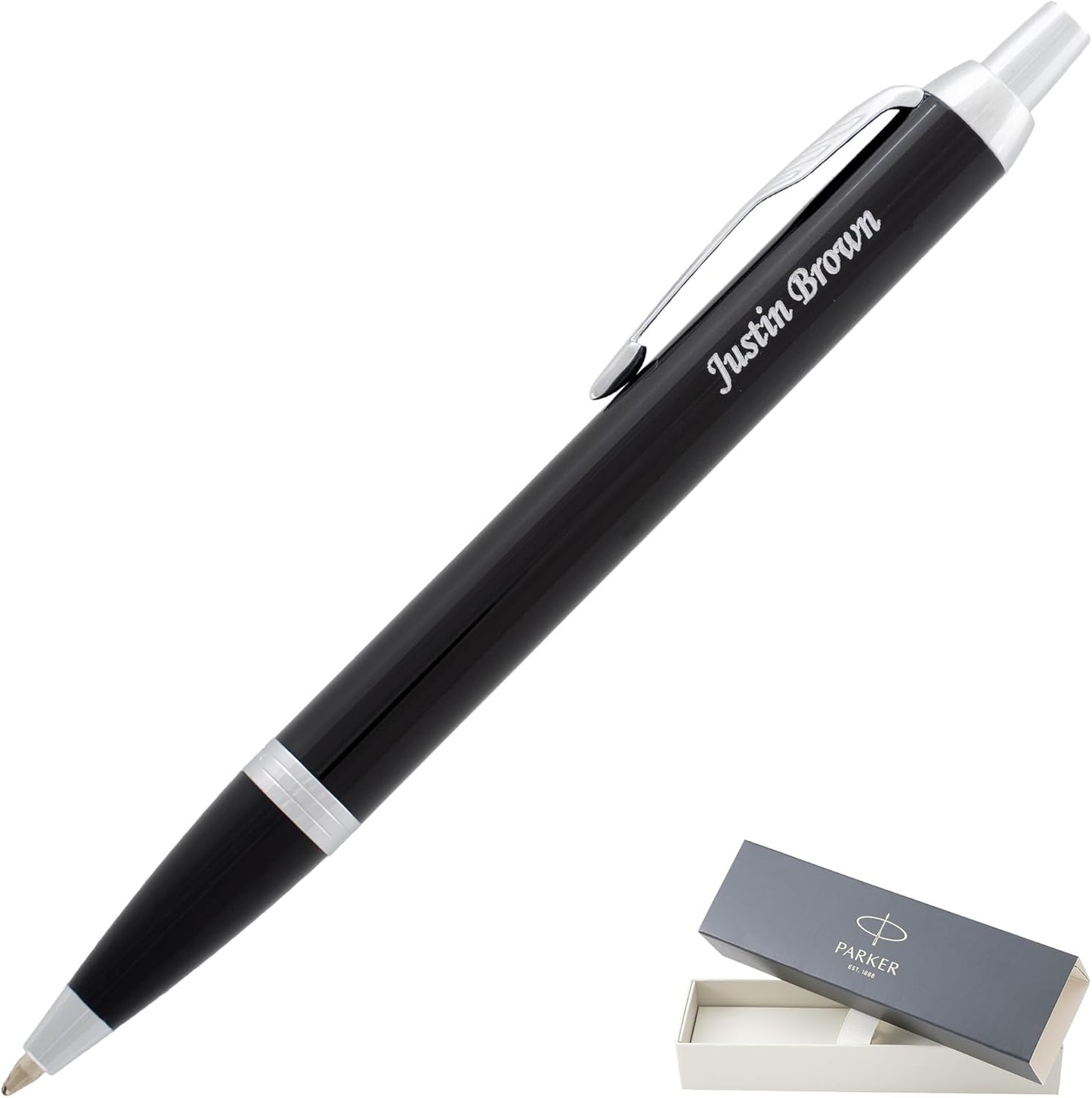 Engraved Parker IM Click-Action Ballpoint Pen for Professionals