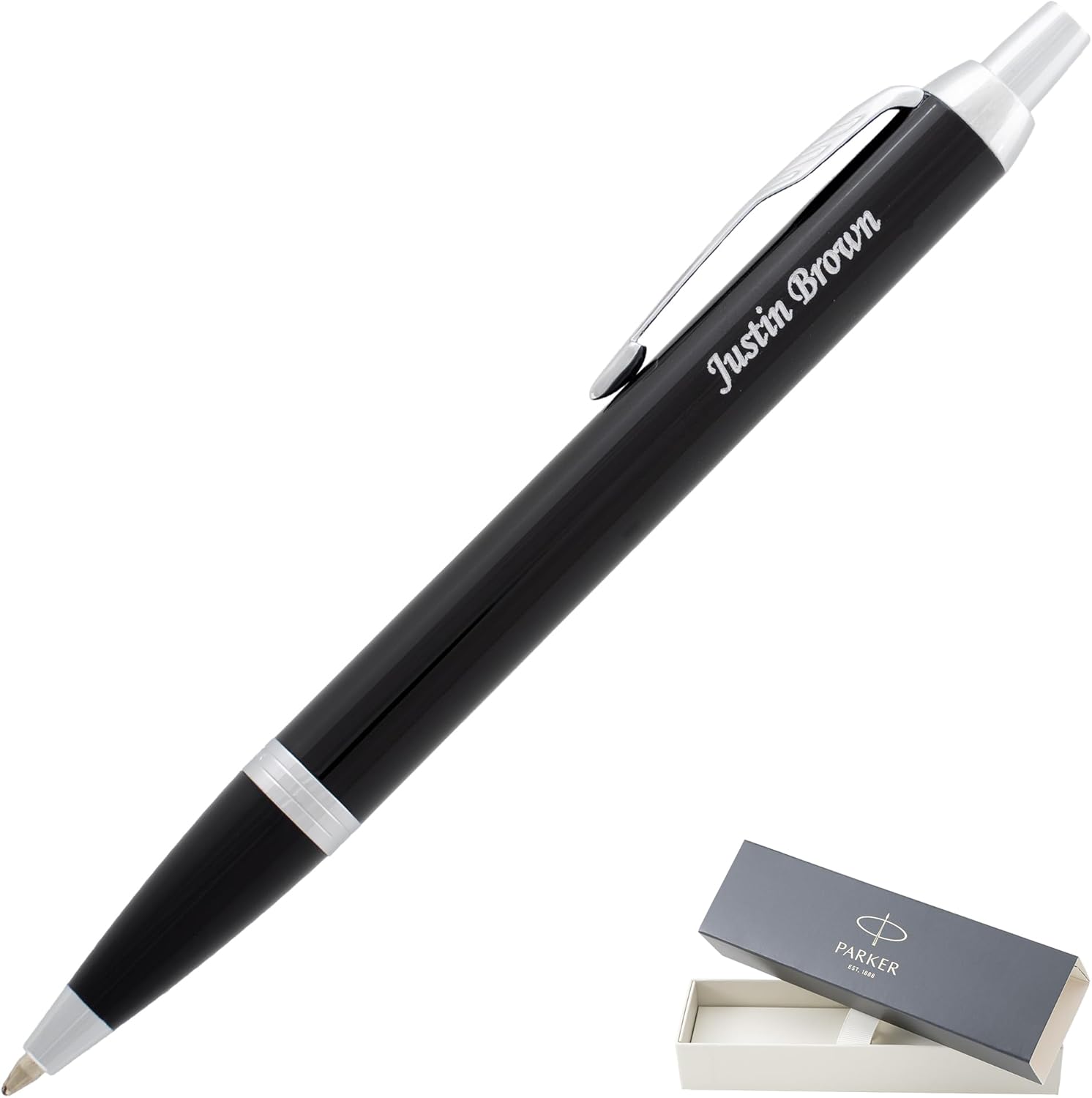 Engraved Parker IM Click-Action Ballpoint Pen for Professionals