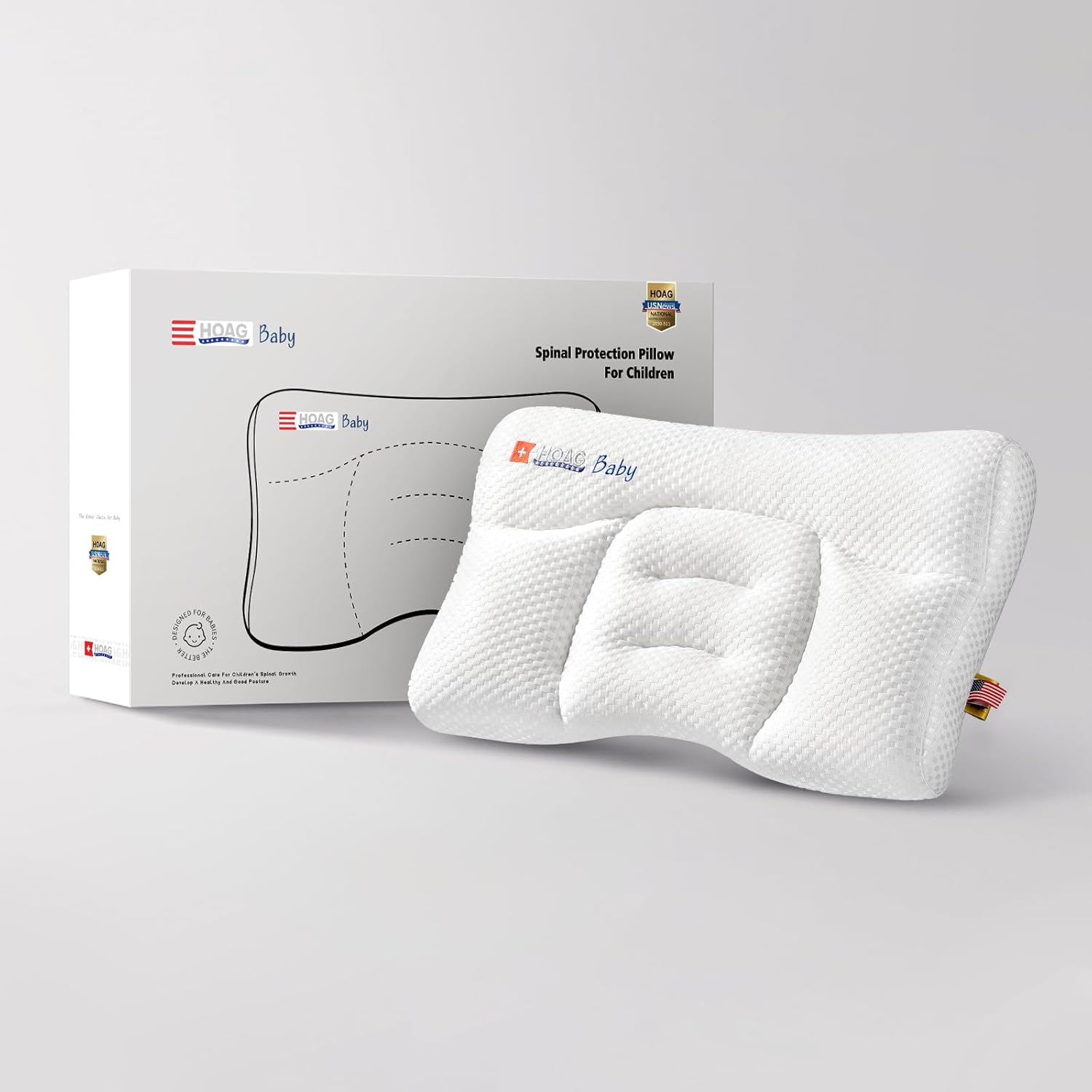 Toddler Pillow with Pillowcase for Cozy Sleep and Comfort