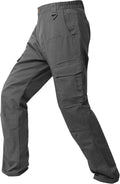 wantdo Men's Work Pants Stretch Flex Utility Cargo - Lightweight