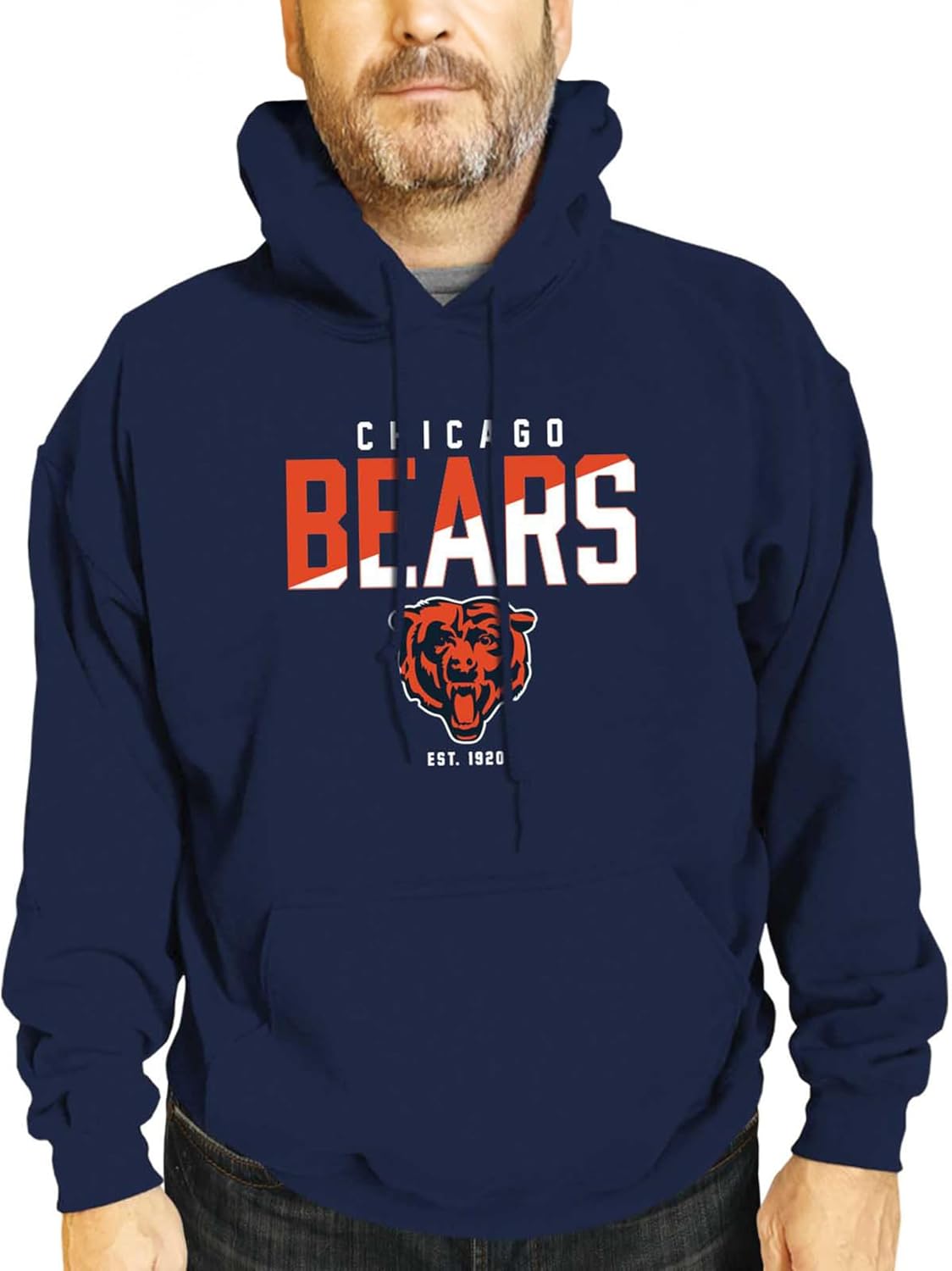 NFL Diagonal Fade Fleece Hooded Sweatshirt for True Fans