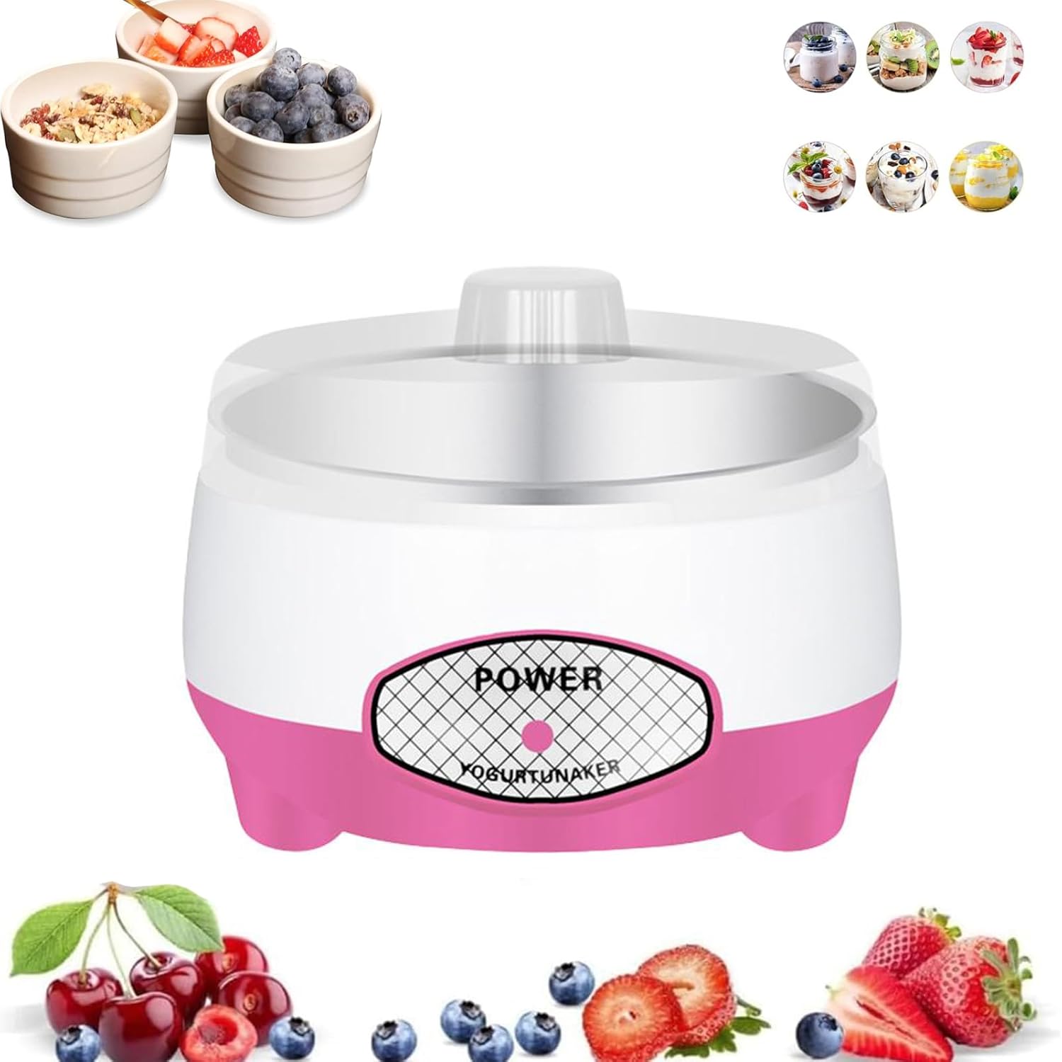 Portable Stainless Steel Greek Yogurt Maker