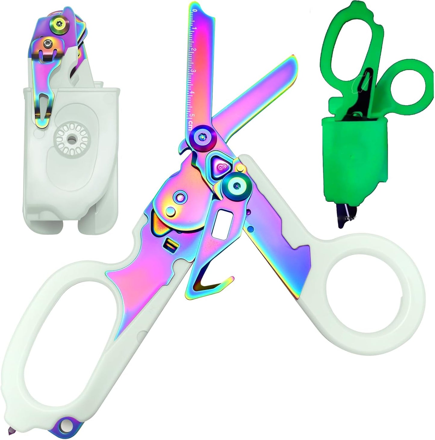 6 in 1 Multi-function Trauma Shears for Emergency Situations