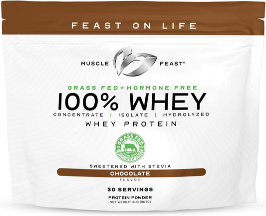 Muscle Feast 100% Grass Fed Whey Protein Powder for All