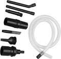 Auto Detailing Brush Set 9-Piece Car Vacuum Attachments - Precision