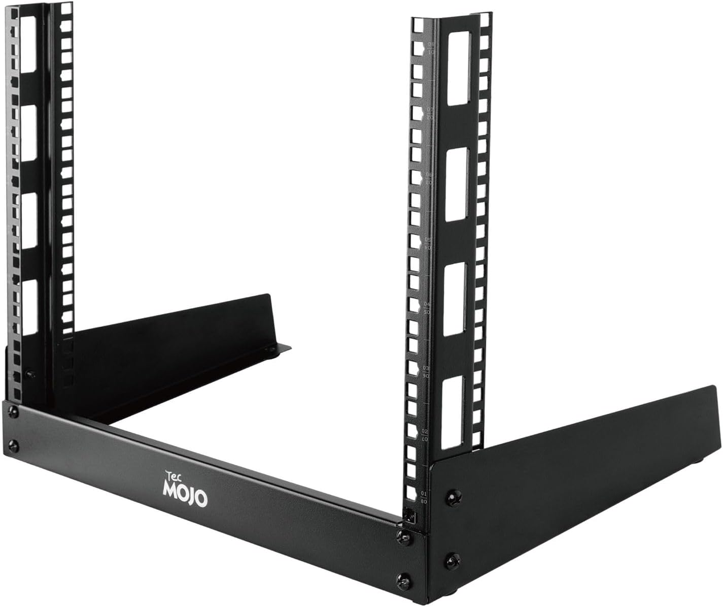 Tecmojo 2 Post 8U Desktop Server Rack for Home Office Use