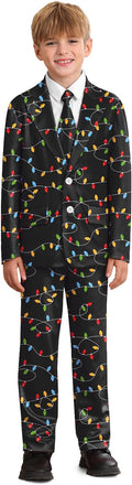 Boys Ugly Christmas 3 Piece Suit for Fun Holiday Parties