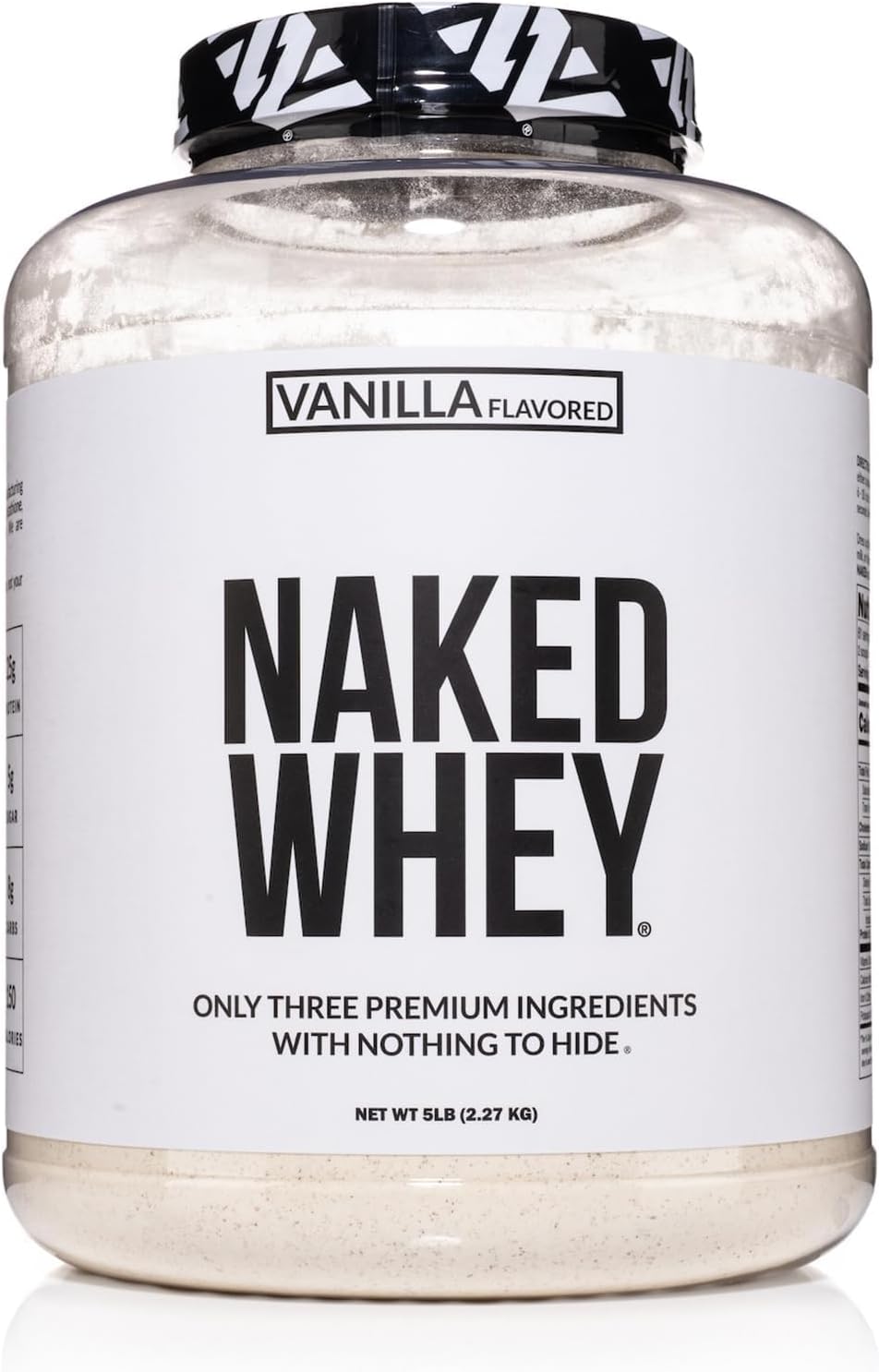 Naked Vanilla Whey Protein Powder - Pure Grass Fed Protein