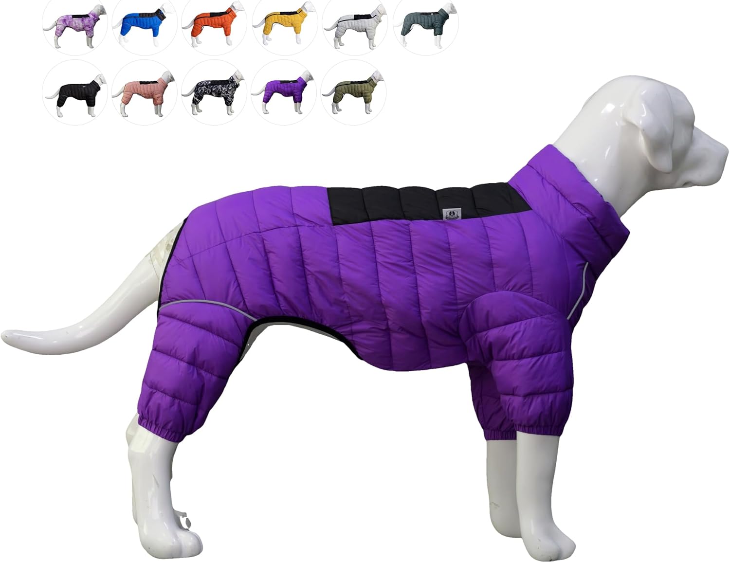 Warm Dog Coat Waterproof Windproof Reflective Jacket for Dogs