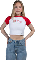 Women's Homerun Cropped Tee - Game Day Collegiate Crop Top