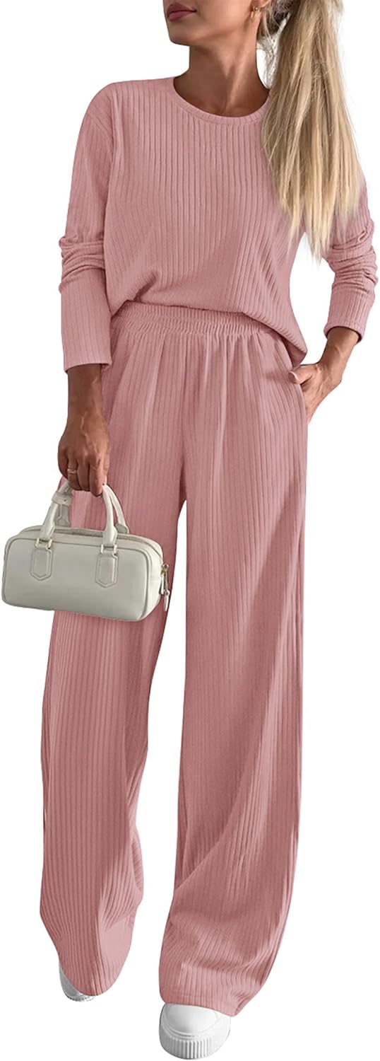 KIRUNDO Fall 2 Piece Lounge Sets for Women - Cozy Comfort