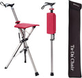 Ta-Da Chair Portable Trekking Pole with Folding Seat - Lightweight
