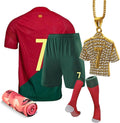 HOMPAY Soccer Jersey Boys youth football uniform - Complete Set