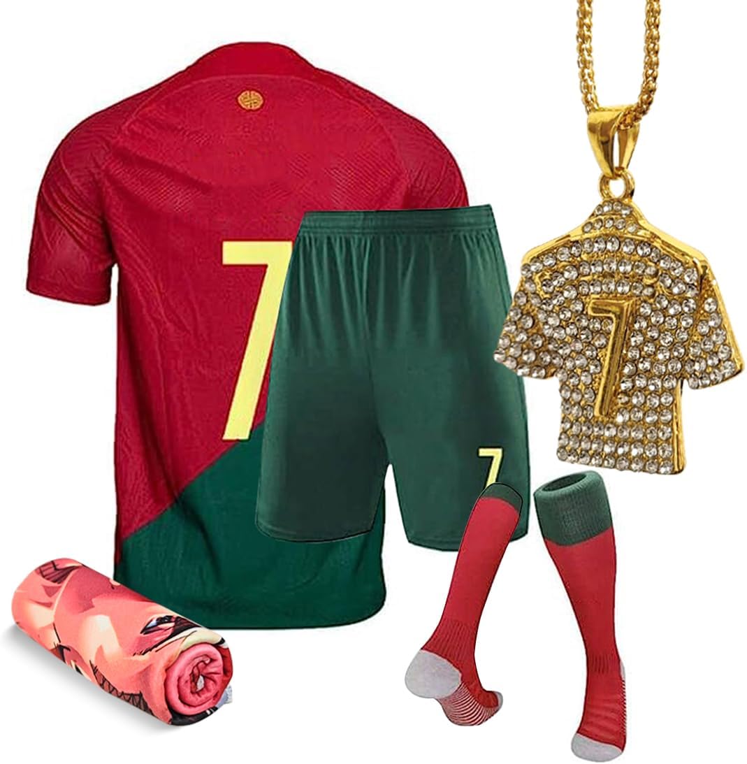 HOMPAY Soccer Jersey Boys Sportswear Youth Football Uniforms