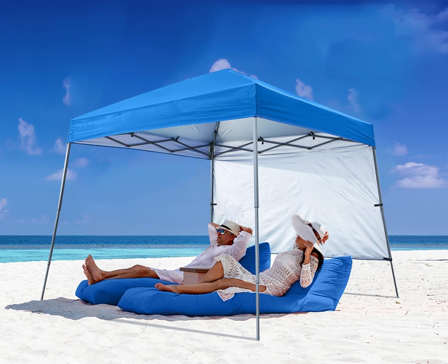 Sturdy Beach Tent | ABCCANOPY 8x8 ft Base | Easy Carry Bag