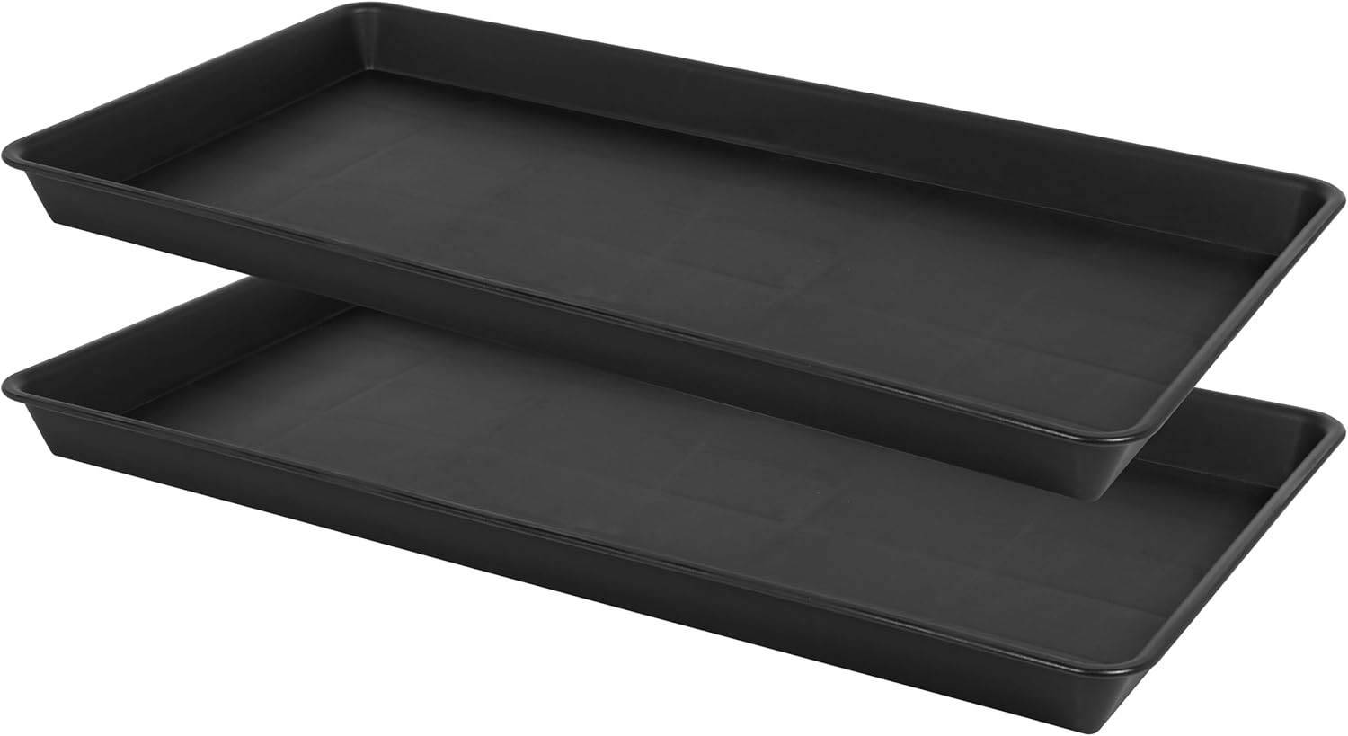 2 Pack Plant Growing Nursery Trays for Indoor and Outdoor Use