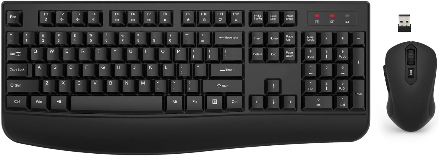 EDJO Wireless Combo: Ergonomic Design, Precision Control