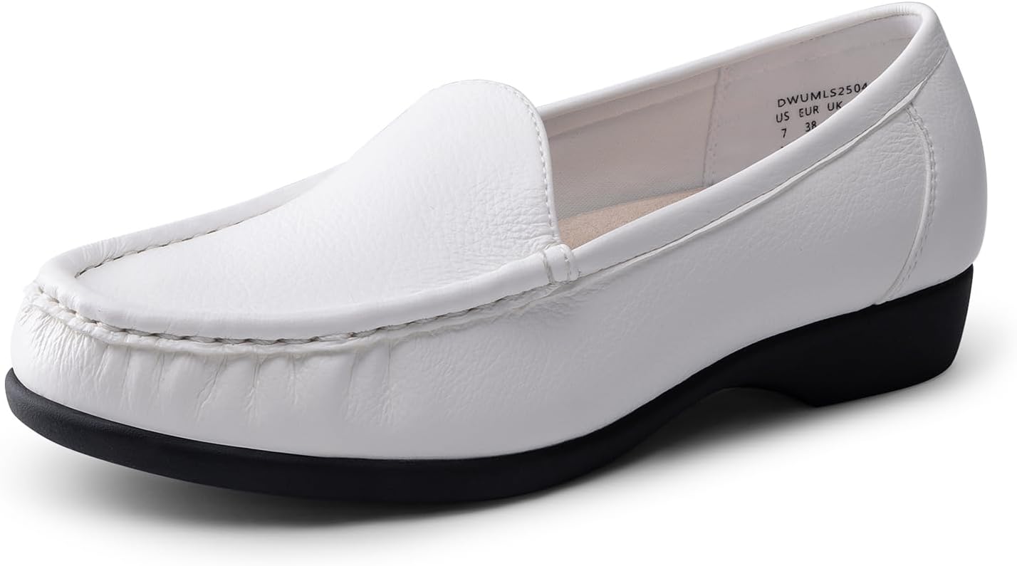 DREAM PAIRS Women's Loafers Slip On Casual Comfortable Shoes