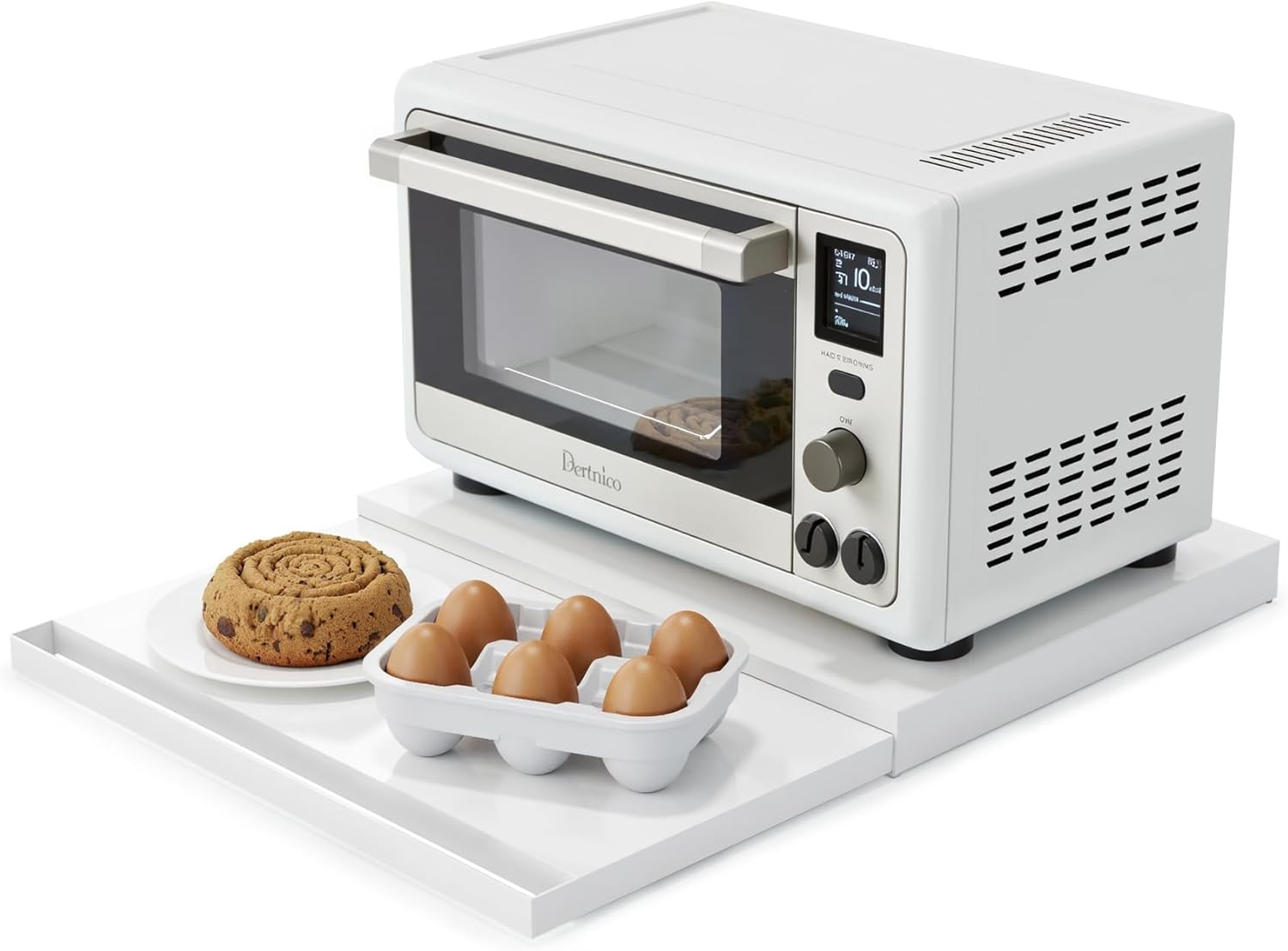 Compact Microwave Stand | Space-Saving Organizer by VibeNest