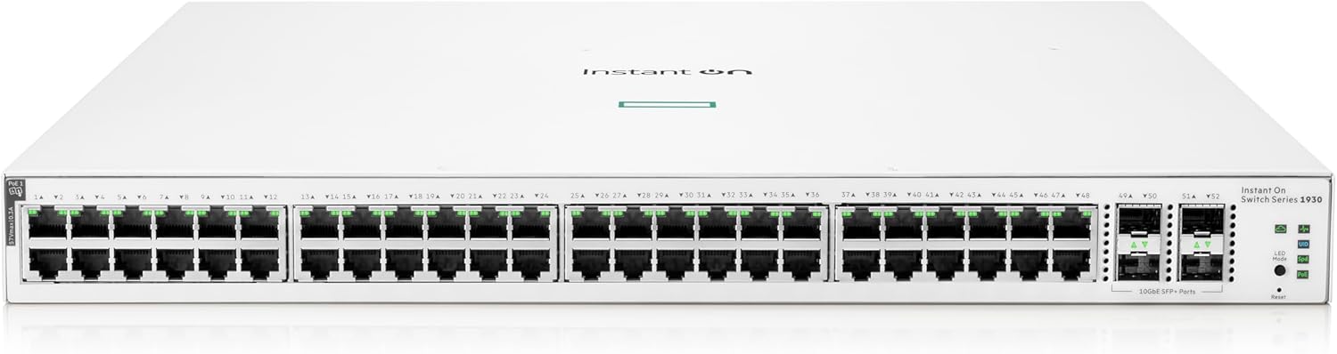 Aruba Instant On 1930 48-Port Gb Ethernet Switch for SMBs