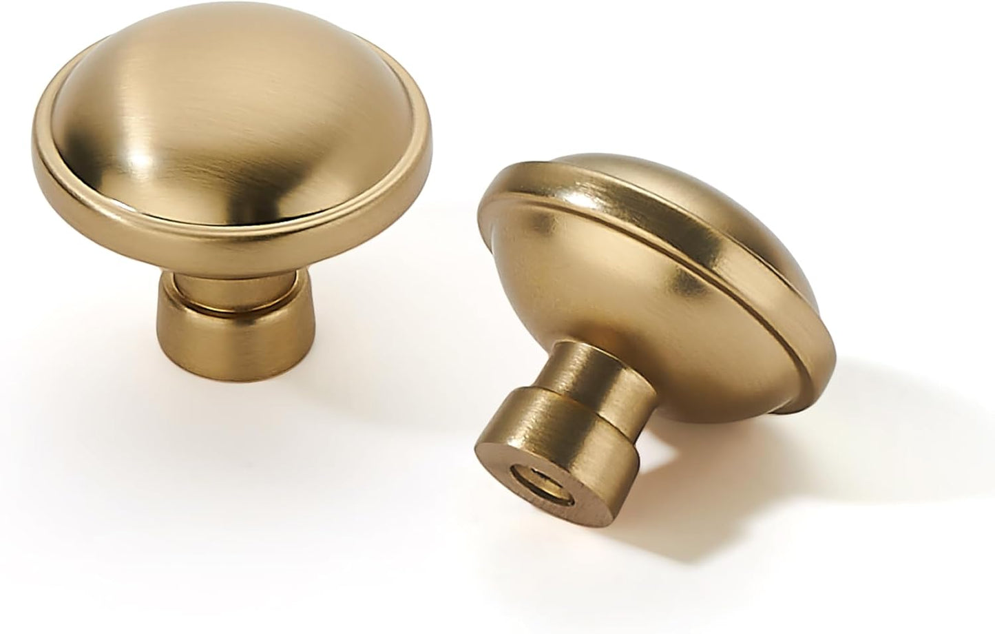 20 Pack 1-1/4 Inch Champagne Bronze Cabinet Knobs for Dresser