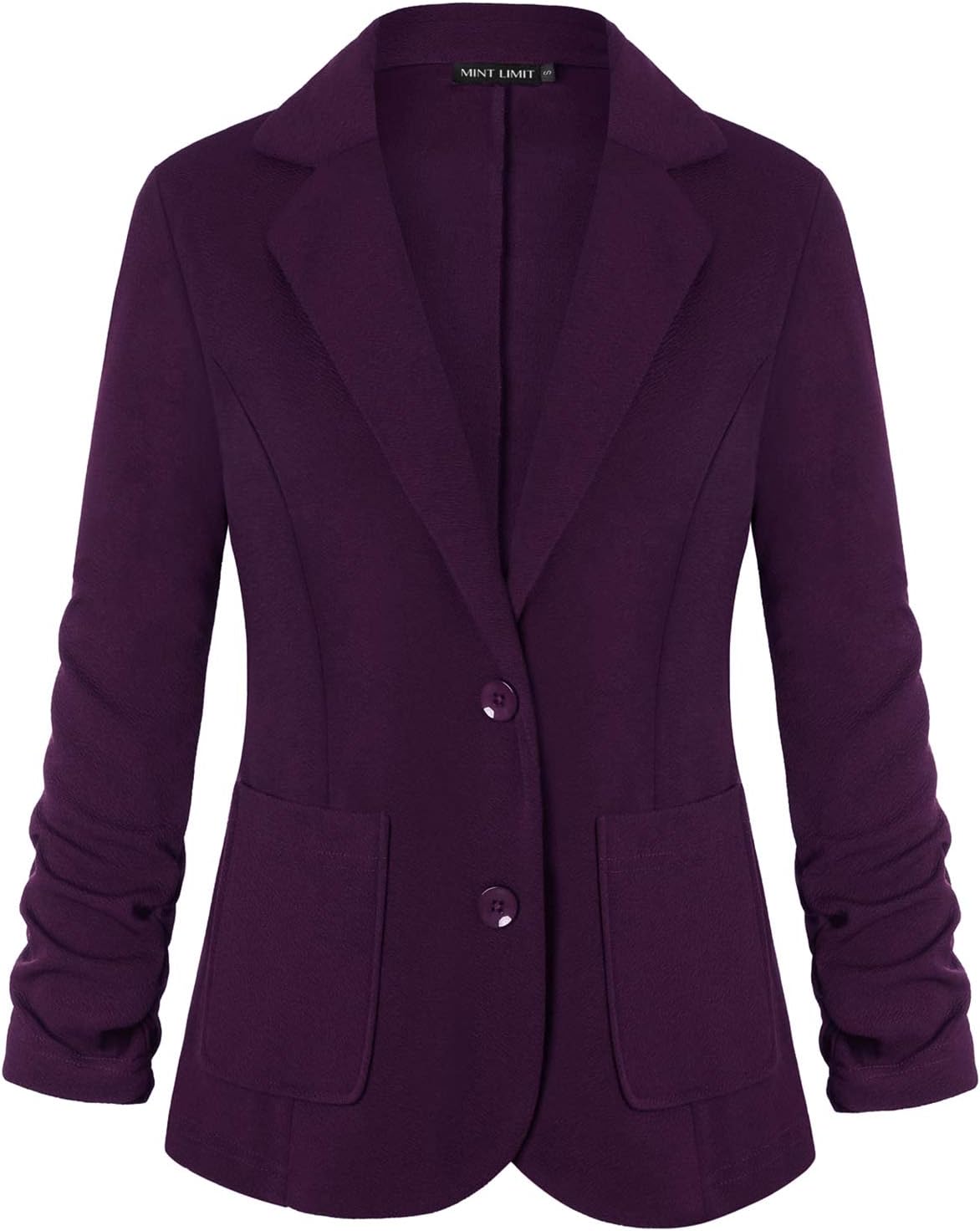 Unifizz Womens Casual Work Office Blazer with Pockets