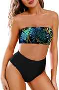 Pink Queen Women's High Waist Cheeky Bikini Set for Summer Fun