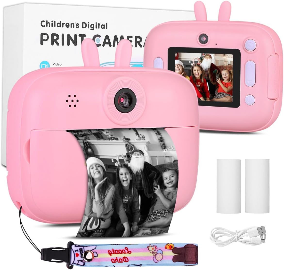 Instant Print Kids Camera - Capture Memories Instantly