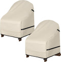 Porch Shield Waterproof Patio Adirondack Chair Cover 2 Pack - Heavy