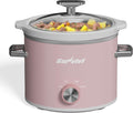 Sunvivi 2 Quart Slow Cooker - Compact Slow Cooker for Small Meals