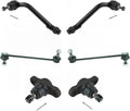TRQ Front Steering & Suspension Kit Ball Joint Tie Rod Sway Bar - DIY