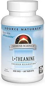 Source Naturals Serene Science L-Theanine for Focused Relaxation