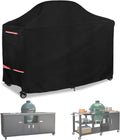 Grill Cover for 76 in Big Green Egg Grill Table - Weatherproof