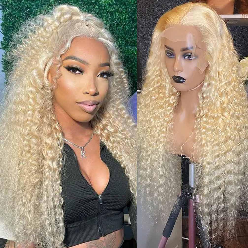 613 Lace Front Wig Human Hair for Black Women - 22 Inch Style