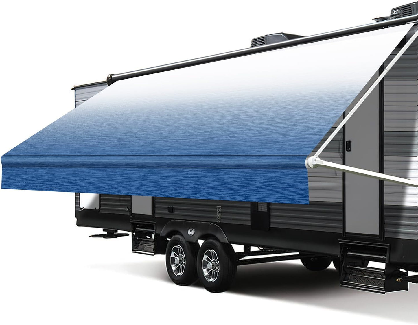 RV Awning Fabric Replacement for Heavy-Duty Weatherproof Use